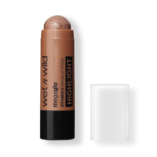 wet n wild Mega Glo Vitamin E Makeup Stick, Buildable & Blendable Color, Versatile Use, Cruelty-Free & Vegan - Desert Sands