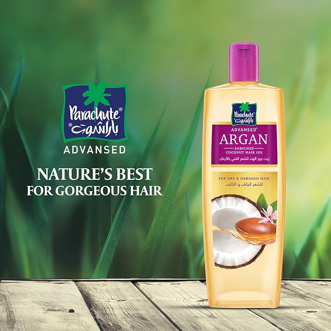 Parachute Advansed Argan Hair oil & Argan Shampoo