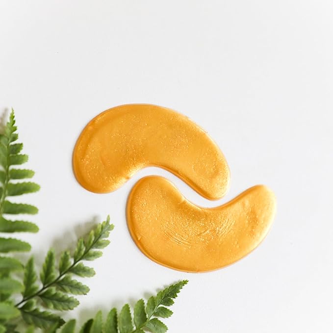 Under Eye Patches & Masks (18 Pairs) - All Natural Anti Aging Treatment for Bags, Puffiness, Wrinkles, & Dark Circles - 24K Gold, Collagen, Hyaluronic Acid, Hydrogel - Formulated in San Francisco