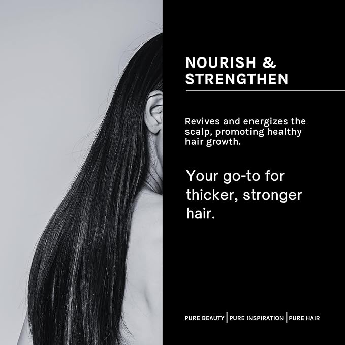 pH PURE HAIR Rejuvenating Hair Growth Shampoo for Thinning & Loss Treatment - Natural Sulfate-Free Shampoo Formula with Licorice & Orange Blossom Extracts - 8.45 oz