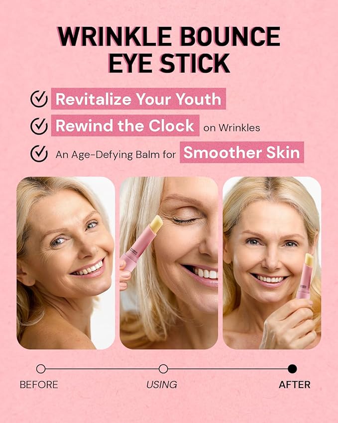 Under Eye Stick For Puffiness: Retinol Under Eye Treatment Reducing Eye Bags and Dark Circles - Eye Balm for Fine Lines, Wrinkles and Puffiness, Eye Cream for Late Nights,