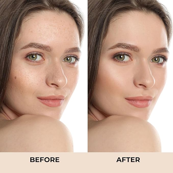 M. Asam MAGIC FINISH Supercharge Serum Foundation Rose Fair (1.01 Fl Oz) - Moisturizing Make Up & Firming Face Serum In One, Anti-aging CC Cream With Optimal Coverage & Hyaluronic Acid