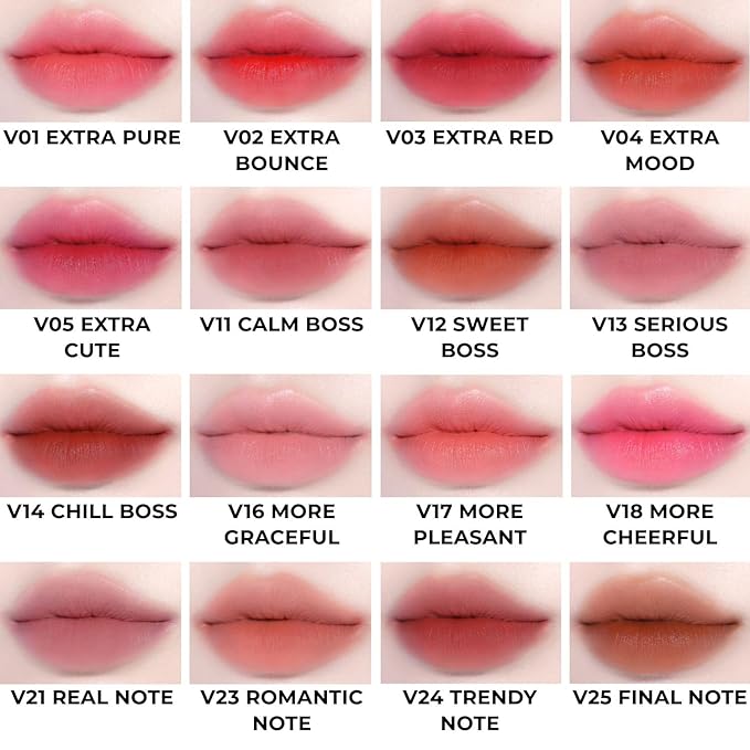 BBIA Last Velvet Tint NEW - Soft Creamy Matte Finish Lip Stain, Blur Effect & Velvety Texture, Long-Lasting, High Pigment, Non-Drying, Vegan, Korean Lip Makeup (V14 CHILL BOSS, Pack of 1)