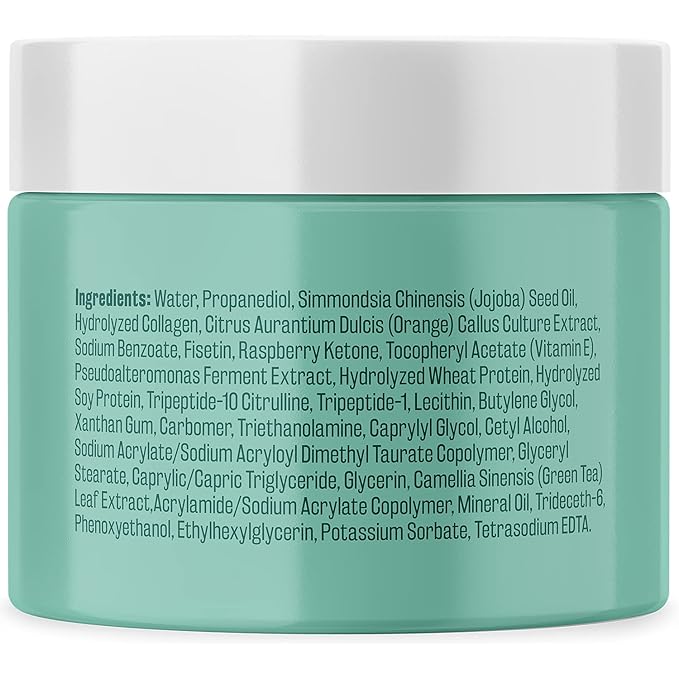 Stretch Mark Cream Infused with Collagen & Stem Cell Maternity Skincare Oil Removes Stretch Mark Prevention & Scar Remover Lotion Green Tea Extract & Raspberry Ketones by M3 Naturals