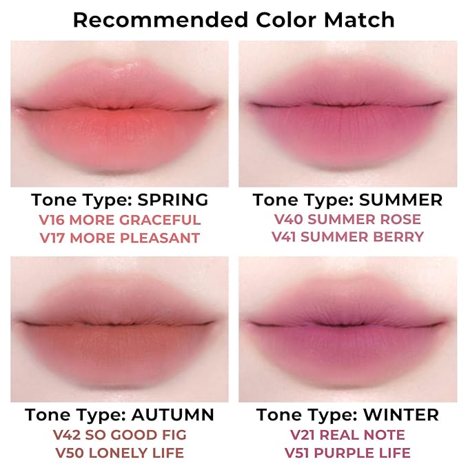 BBIA Last Velvet Tint NEW - Soft Creamy Matte Finish Lip Stain, Blur Effect & Velvety Texture, Long-Lasting, High Pigment, Non-Drying, Vegan, Korean Lip Makeup (V01 EXTRA PURE, Pack of 1)