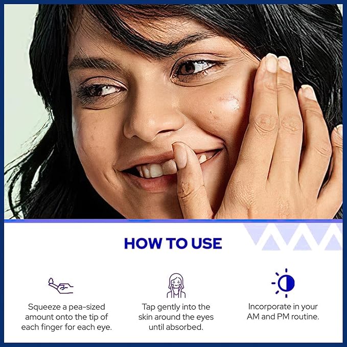 Under Eye Cream for Dark Circles and Fine Lines, Repair Eye Cream for Lifting Firming and Anti-Wrinkle, Anti Age Eye Care Product