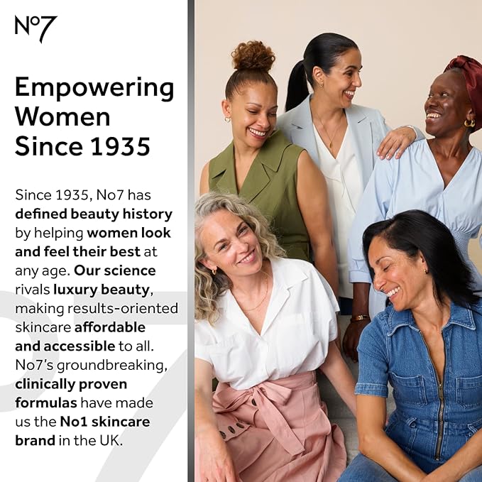 No7 Lift & Luminate Triple Action Face Cream - Fragrance Free Face Moisturizer with SPF 30 - Formulated with Anti Aging Collagen Peptides & Brightening Complex (2 Pack)