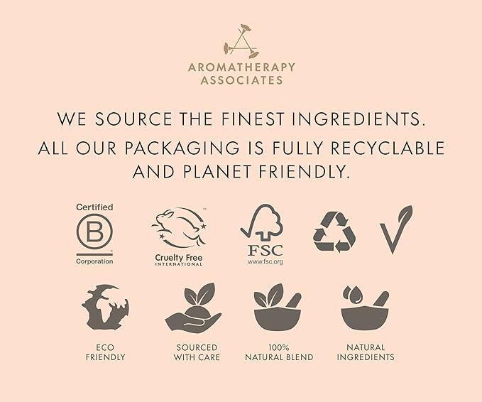 Aromatherapy Associates Deep Relax Pure Essential Oil Blend. Premium Undiluted Blend. Hand-Crafted with Vetivert, Chamomile and Sandalwood (0.33 fl oz)