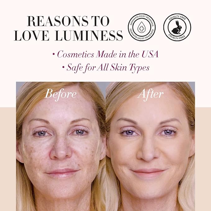 Luminess Air Silk 4-In-1 Airbrush Foundation- Foundation, Shade 030 (.5 Fl Oz) - Sheer to Medium Coverage - Anti-Aging Formula Hydrates and Moisturizes - Professional Makeup Kit for Cordless Air Brush