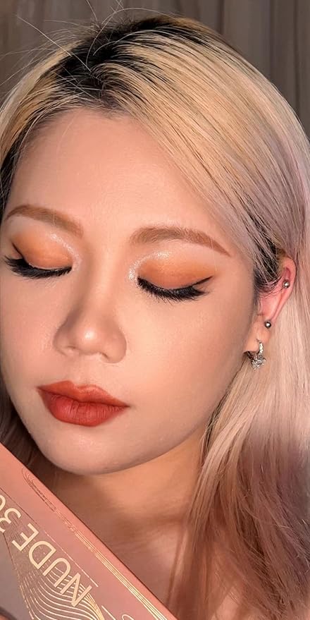 Eye Makeup Eyeshadow Palette with eye shadow primers black white highlighter Matte Shimmer Pallet 12 Natural Nude Colors Make Up Gift Kit