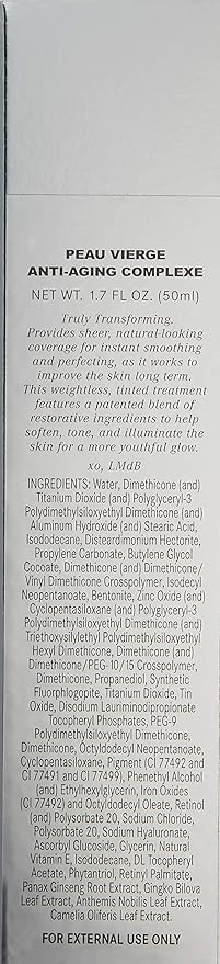 MĒTIER® Peau Vierge Complexe, Hydrating Tinted Moisturizer, Retinol, Hyaluronic Acid, 1.7 fl oz (Shade 0 - fair)