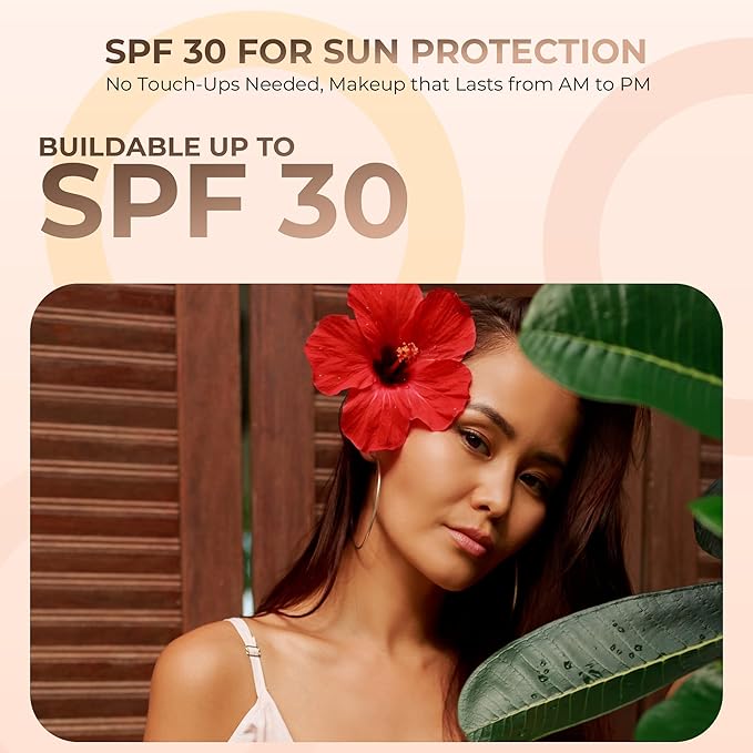 (12 Gram Bag) (Deep Tan) Foundation Powder Refill By Sweet Face Minerals, Lightweight Mineral Loose Makeup Powder with SPF 20, Full Coverage Flawless Finish, Talc-free, Cruelty-Free, Refillable Pouch