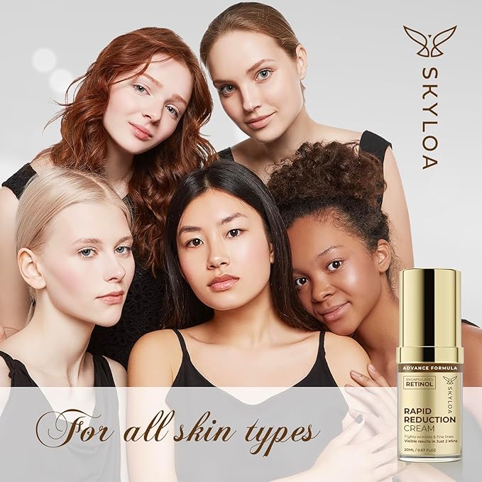 Retinol Eye Cream Anti Aging: Under Eye Cream for Dark Circles and Puffiness Bags - Retinol Eye Serum - Under Eye Serum with Caffeine and Hyaluronic Acid - Visibly Reduces Wrinkles Fine Lines(20ML)