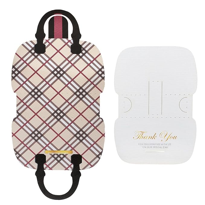 Summer-Ray 25 Sets Luxury Lip Balm Holder for Wedding Party Favors Thank You for Celebrating with Us on Our Special Day (For Wedding)