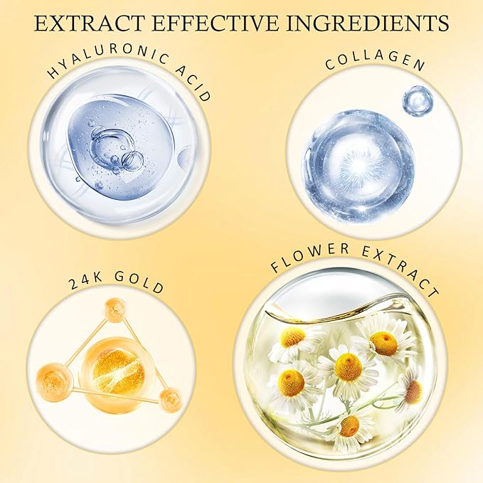 Under Eye Patches for Puffy Eyes and Dark Circles,24 Pcs Collagen Under Eye Mask Skin Care Products,Snail Mucin Eye Patches,Wrinkle Patches