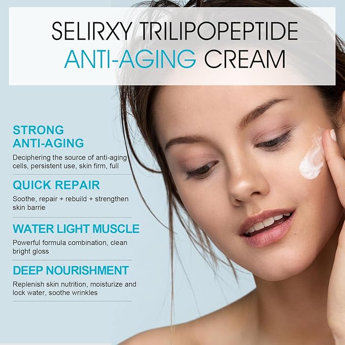 Nodfens Triple Lipid Peptide Cream for Anti-Aging - Restores & Repairs Mature Skin for Radiant, Smooth Complexion - Advanced Strength Recovery Face Moisturizer Cream