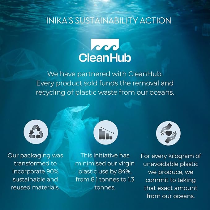 INIKA Organic BB Cream Foundation - Vegan Makeup with Hydrating Prickly Pear, Jojoba, and Pomegranate Seed Oil - Lightweight, Radiant BB Glow for Balanced Skin Tone, Nude 1 fl oz