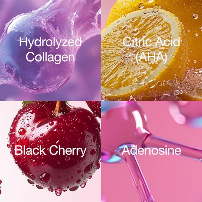 Black Cherry Pore Tightening Cream Luftig, Pore Minimizer, Black Cherry Extract, AHA, Hydrolyzed Collagen, Korean Skincare, All Skin Types, 3.3 fl.oz / 100ml