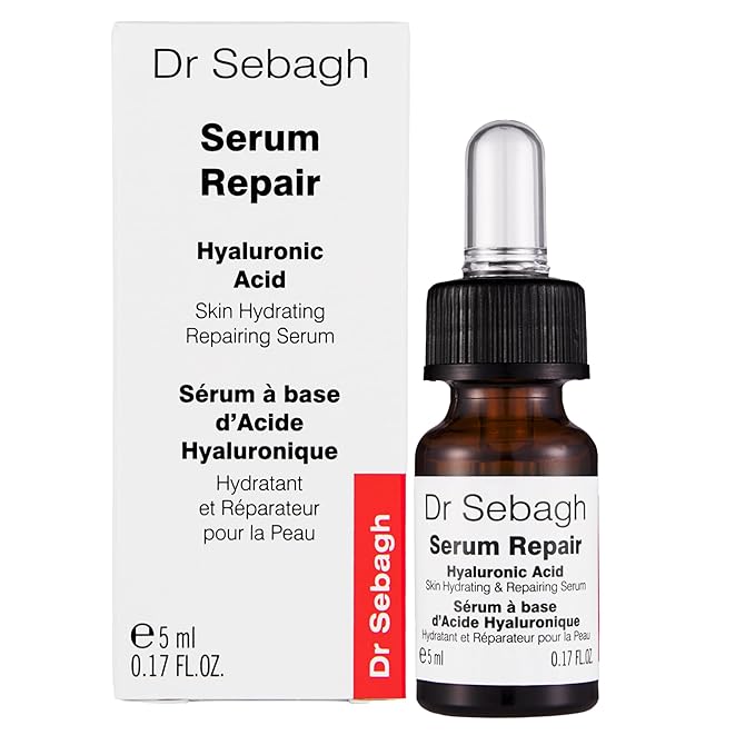 Serum Repair Travel Size - (0.17 fl oz) | Award-Winning Hyaluronic Acid Hydrator | Anti Aging & Wrinkle | Skin Moisturize & Repair Formula | Collagen Boosting Youthful Glow For Women & Men