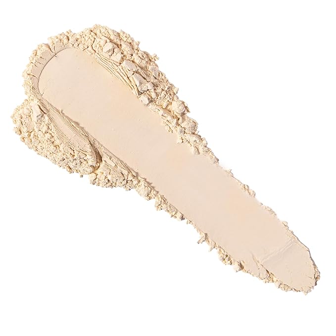 Kimchi Chic Beauty Puff Puff Pass Set and Bake Powder, Loose Face Powder with Extra Fluffy Setting Powder Puff, Soft Translucent Face Makeup for Uneven Skin Tone, 02 Banana