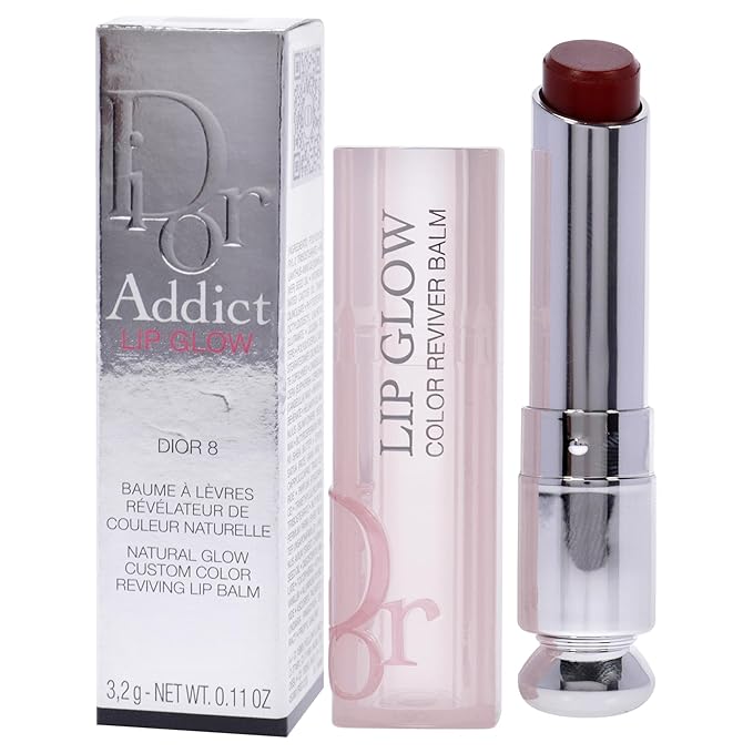 Dior Addict Lip Glow - 8 Dior by Christian Dior for Women - 0.11 oz Lip Balm