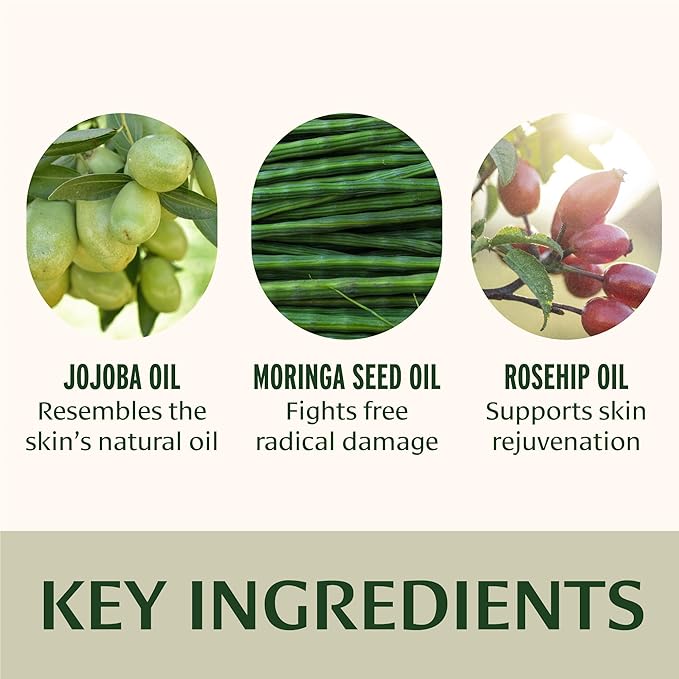 Banyan Botanicals Face Oil – Luxurious Ayurvedic Face Oil – Clean Skincare with Rosehip Oil and Jojoba Oil for Skin that Glows – 0.5 oz – Non-GMO, Cruelty Free, Paraben & Phthalate Free