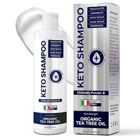 Scalp Psoriasis Shampoo, Flakes Shampoo Anti Dandruff, Itchy Scalp Treatment for Seborrheic Dermatitis & Folliculitis, Anti Fungal, Medicated Solution for Itchy, Flaky & Dry Hairs