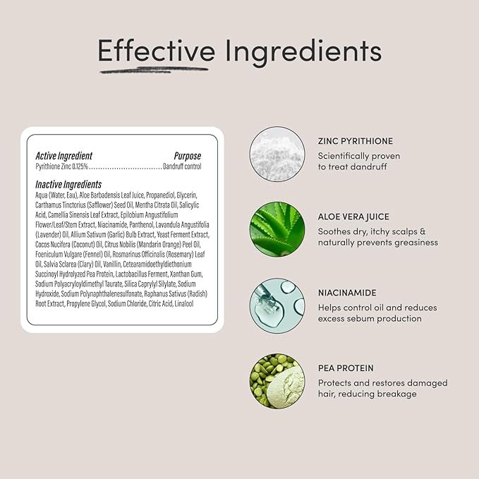 Jupiter Anti-Dandruff Scalp Serum, Leave-On Restoring Serum, for Dry, Itchy, & Oily Scalp, Aloe Vera, & Niacinamide, Color-Safe, Vegan, Cruelty-Free, Paraben, Phthalate, & Sulfate-Free, 3.4 fl oz