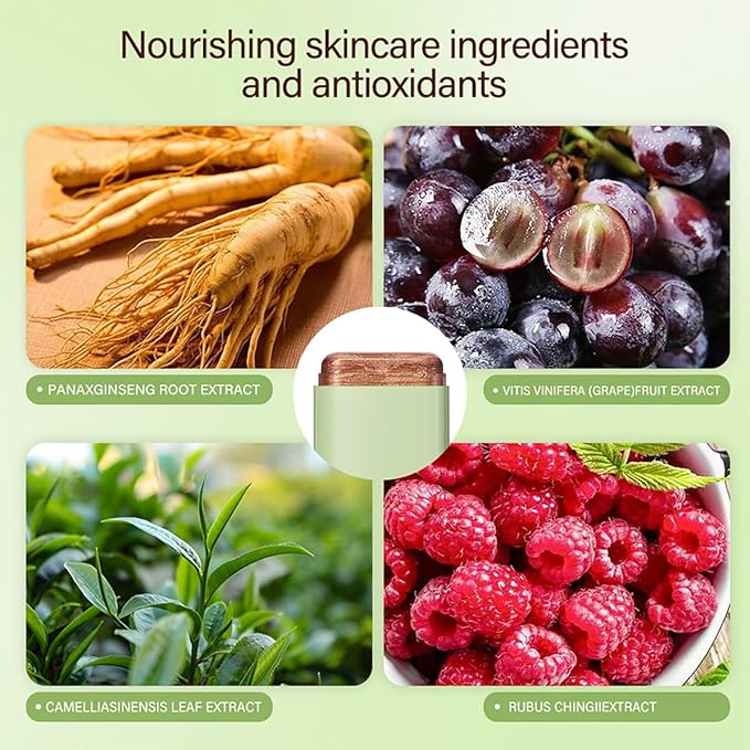 Multi-Use Makeup Blush Stick, Cream Blush Stick, Tinted Solid Moisturizer Stick for Cheek & Eyes & Lips, Waterproof Natural Nude Makeup, Suitable for All Skin (2#Soft Glow)