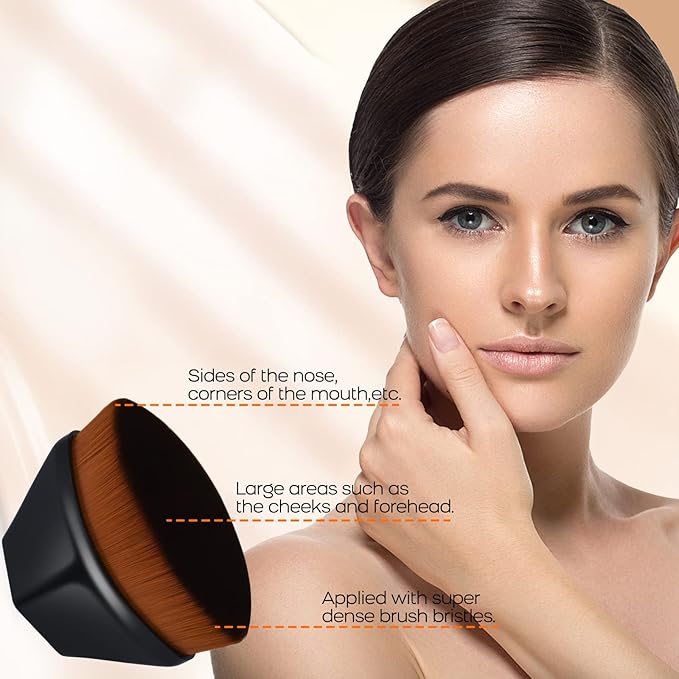 Makeup Kit for Women Included 2 Phoera Foundation SPF 20+ 30ml Matte Oil Control, 2 Kabuki Makeup Brushes, Phoera Primer, Powder Foundation, 2 Makeup Sponges (101 Porcelain + 102 Nude)