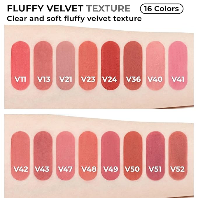 BBIA Last Velvet Tint NEW - Soft Creamy Matte Finish Lip Stain, Blur Effect & Velvety Texture, Long-Lasting, High Pigment, Non-Drying, Vegan, Korean Lip Makeup (V02 EXTRA BOUNCE, Pack of 1)