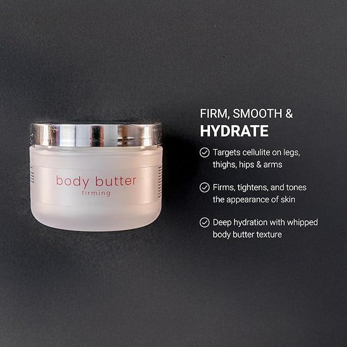 LifeCell Firming Body Butter – Anti-Cellulite Cream with Caffeine, Ginseng & Argan Oil – Ultra-Hydrating Anti-Aging Moisturizer for Legs, Thighs, Hips & Arms – Skin Tightening Lotion for Women