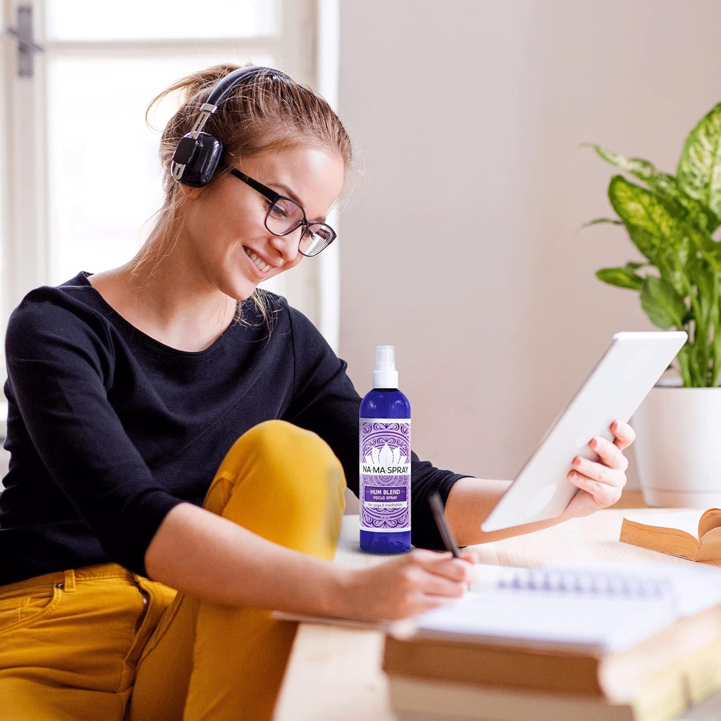 Lavender & Clary Sage Aromatherapy Spray - Pillow and Shower Aura Cleansing Mist for Energy Clearing, Manifestation, Meditation & Spiritual Protection - Relax, Balance and Positive Vibes. AHH 8oz