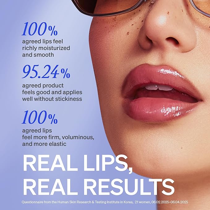 LipLock Jelly Serum for Dry Lips, Long-Lasting, Hydrating, Plumping, Glossy Mask with Rose PDRN, Carrot Collagen, Pillow Peptide, Moisturizing Tinted Lip Balm. (Pink Flan)