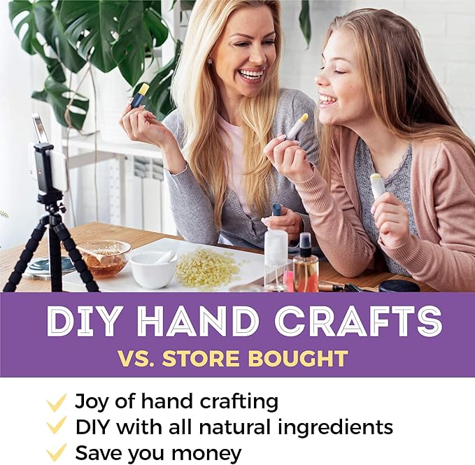 Trifecta Living Co.'s Beeswax Pellets - 100% Pure Bees Wax Perfect for DIY Candles, Skincare, and More! Discover The Creative Possibilities with Our Versatile, Pure Beeswax Pellets!