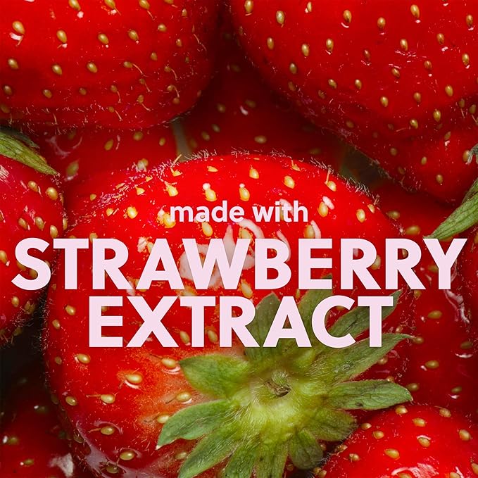 Tree Hut Strawberry Overnight Lip Mask | Leave on Overnight & Wake up to Soft, Hydrated Lips | Elevate your Self Care Routine | .6 oz.