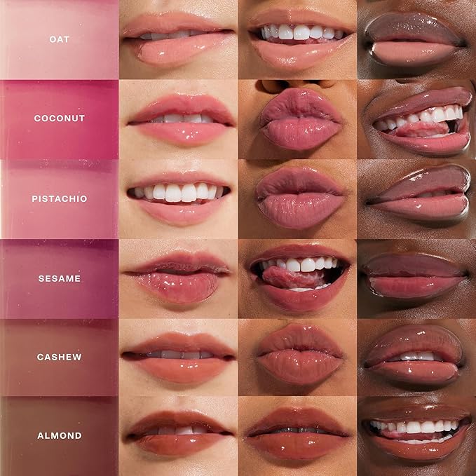 Tower 28 ShineOn Milky Lip Jelly, PISTACHIO, Non-Sticky, Hydrating Vegan Lip Gloss in Milky Nude Pink, Moisturizing Apricot and Raspberry Seed Oil, Clean, Cruelty Free