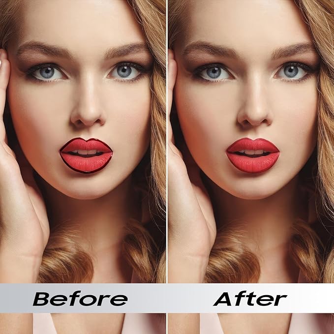 Lip Stain Peel Off - Lip Liner Long-wear & Waterproof Moisturizing Lip Stain with Matte Finish, Transfer-Proof, Non-Stick Cup Lip Tint Stay On All Day (Nude)