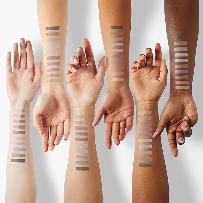 10 Colors Eyeshadow Palette Matte Naked Eye Shadow Makeup,High Pigmented, Naturing-Looking, Ultra-Blendable,Long Lasting High Pigment Nude Eyeshadow with 3 Eyeshadow Brush(Cement color)