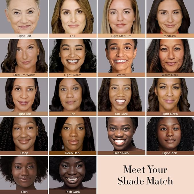 LUMINESS Airbrush Spray Silk Foundation Starter Kit - Light Deep - Foundation, Primer & Dual-Sided Angled Buffing Brush - Medium, Buildable Coverage, Anti-Aging Formula Hydrates & Moisturizes