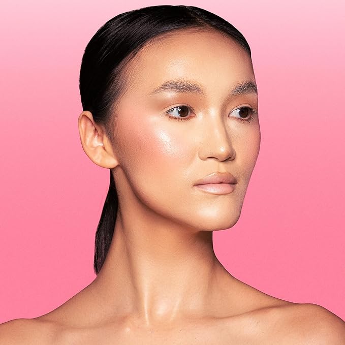 Juvia's Place Blushed Liquid BlushLighter Soft Tulip Glow - Liquid Blush for Cheeks with Luminous Glow, Long-Wearing, Buildable & Highly-Pigmented Makeup Blush, Easy to Blend Liquid Blush