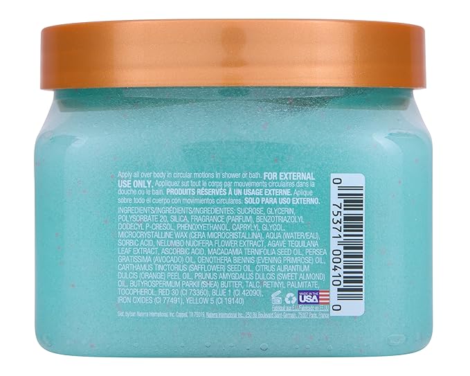 Tree Hut Lotus Water Shea Sugar Scrub | Exfoliating Body Scrub Removes Dead, Dry Skin for a Soft & Hydrated Feel | Nourishing Essential Body Care | 18 fl oz.