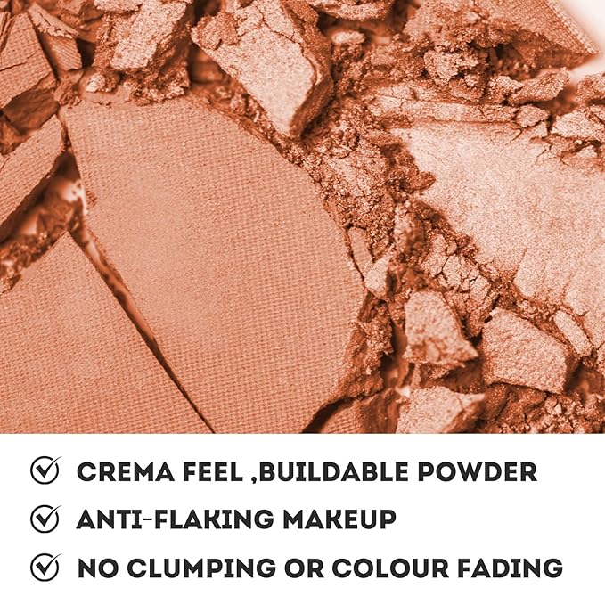 Face Blush for Cheeks Waterproof Smooth Creamy Formula, Matte Finish Buildable Lightweight Cream Blush Balm Create a Natural, Long Lasting Makeup Brightens Facial Radiance (Khaki)