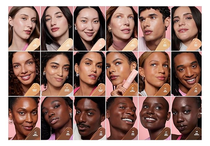 e.l.f. Halo Glow Skin Tint SPF 50, Tinted Moisturizer For Light, Buildable Coverage, Creates A Natural Glow, Vegan & Cruelty-Free, 9 Medium Cool