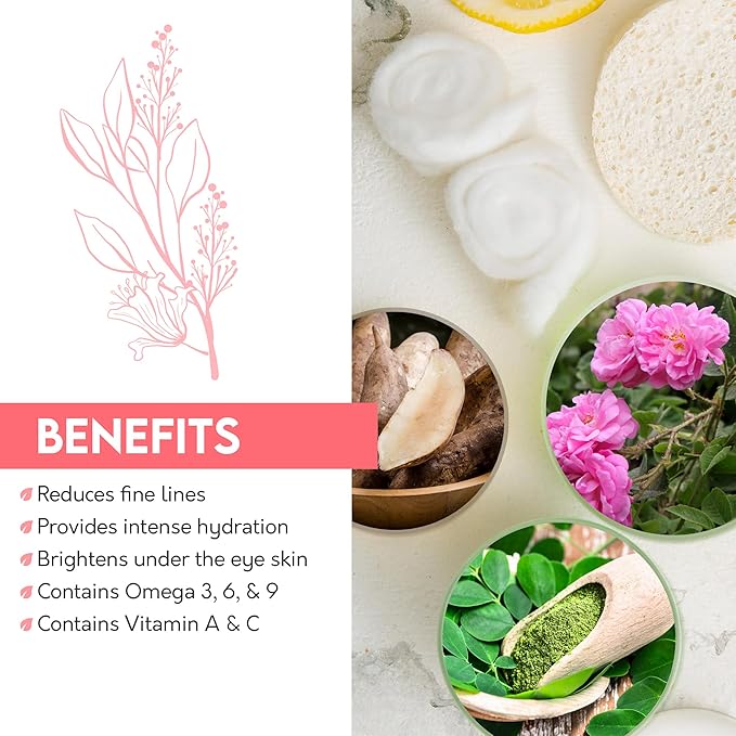 Smoothing Eye Elixir | Eye Cream For Dark Circles & Puffiness | Daily Wrinkle Eye Cream, Anti Aging Line Smoothing Skin Care Treatment | 50 mL / 1.7 fl. oz