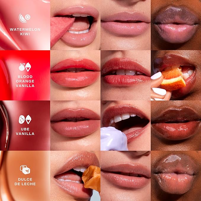 Tower 28 LipSoftie Hydrating Tinted Lip Treatment Balm, Moisturizing Lip Mask for Chapped Lips - Red Bean Mochi, Sheer Rosy Nude