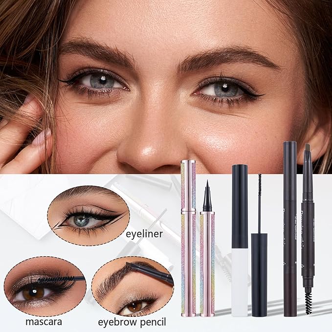 Teen Makeup Kit For Girl Include Eyeshadow Palette,Eyeliner,Makeup Brush Set,Lipgloss Set,Mascara, Eyebrow Pencil Make up Set Gift for Women Full Kit