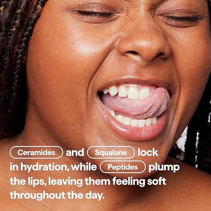 Remedy for Dry Lips - Hydrating and Healing Lip Balm Ointment with Ceramides, Peptides, and Dimethicone - Repairs Dry, Cracked Lips - By Dermatologist Dr. Shah