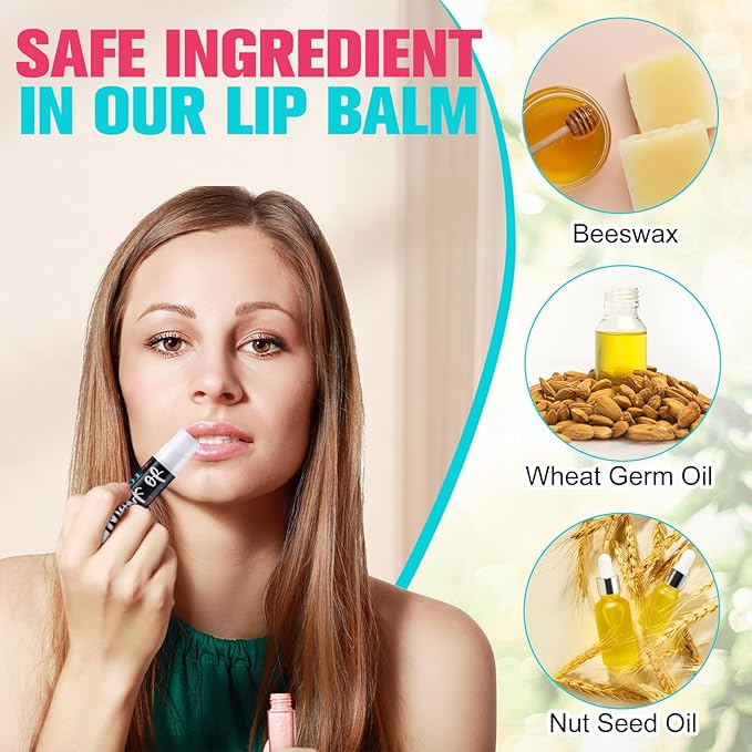 24 Pcs Nurse Appreciation Gifts Bulk Lip Balm Bulk for Women Nurses Thank You Gifts Honey Flavor Lip Balm Nursing Doctor Gifts for Nurse Week Graduation