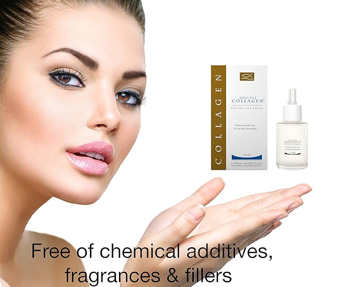 Anti-Aging Eye & Lip Serum - Anti-Wrinkle, Hypoallergenic Face Treatment For Women & Men, Reduces Eye Bags, Dull Skin, Dark Circles, 15 ml